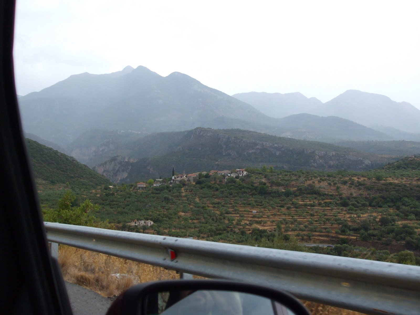 small settlement as seen from the road