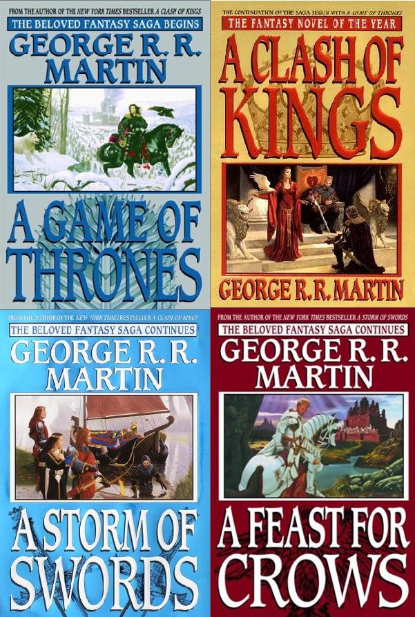 covers for the first four books