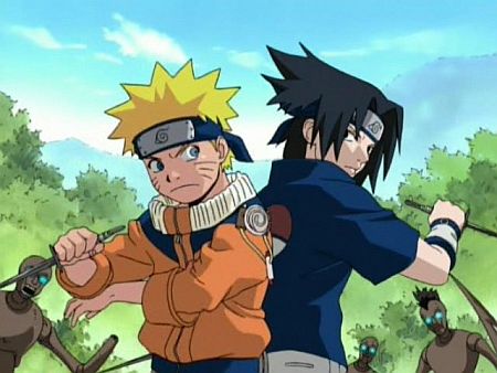 Naruto and Sasuke